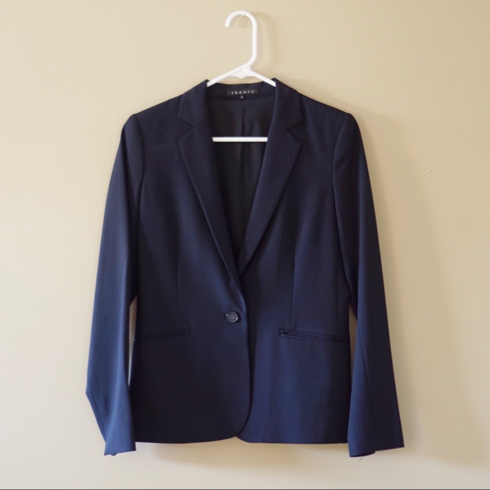 Theory Blazer | Navy | 6